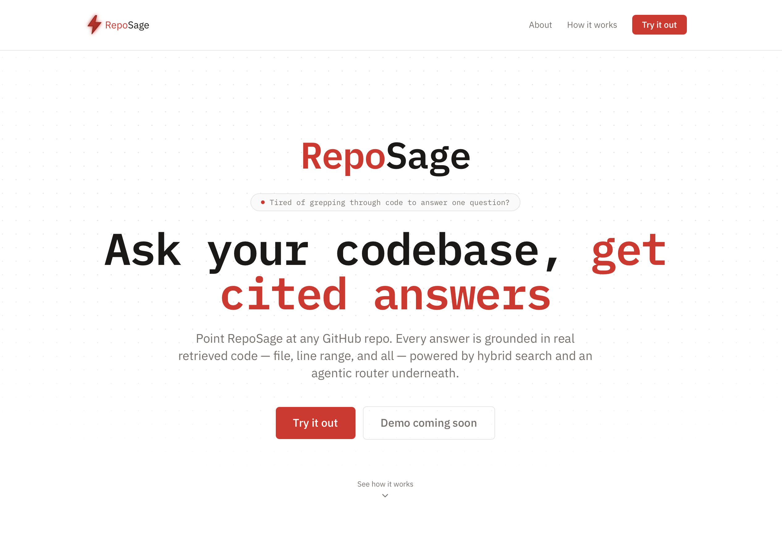 Reposage — GitHub Repository Analyzer